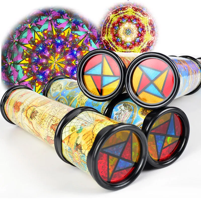New Rotation Cute Rotatable kaleidoscope Classic Colorful Kaleidoscope