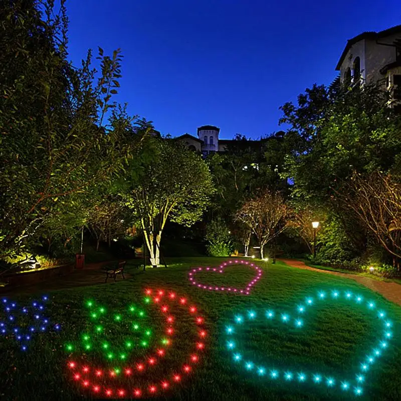 

10m AC 120-240V 32LED RC Fairy String Light IP68 Waterproof Holiday Decor Lamp with Remote Control Outdoor Light Strings