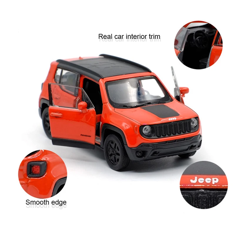 WELLY 1:36 Renegade Trallhawk Alloy Diecast Car Model Toy With Pull Back For Children Gifts Collection|Наземный транспорт| |