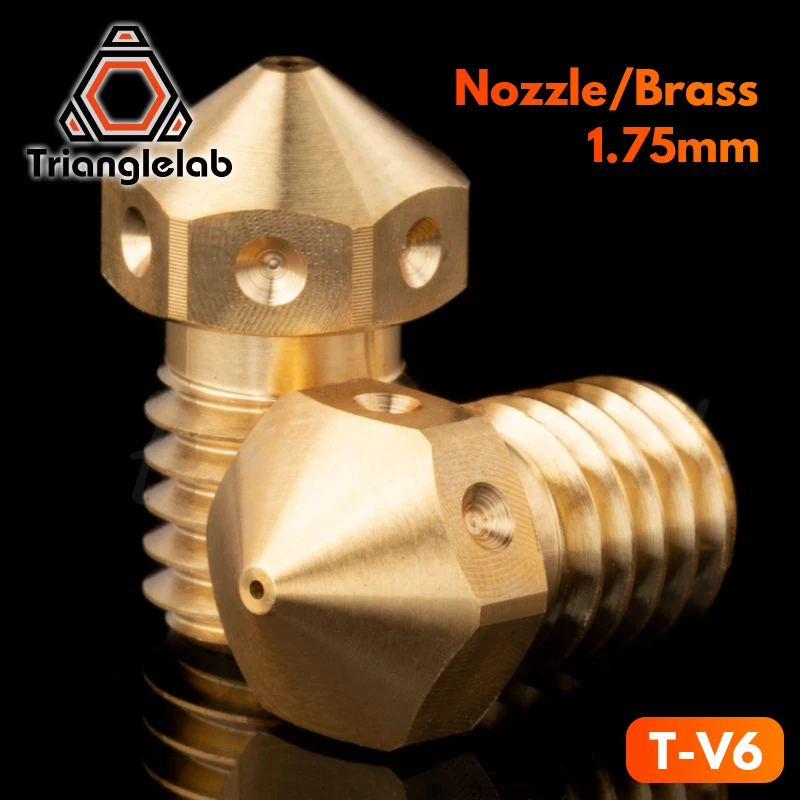 Trianglelab T-V6 сопла наивысшего качества V6 насадка для 3D принтеры hotend M6 нить для E3D сопла hotend titan экструдер