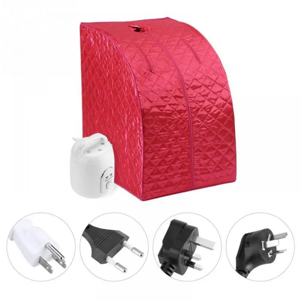 

Portable 1.5L Steam Household Sauna Spa Tent Pot Machine Slimming Weight Loss Therapy Facial Steamer
