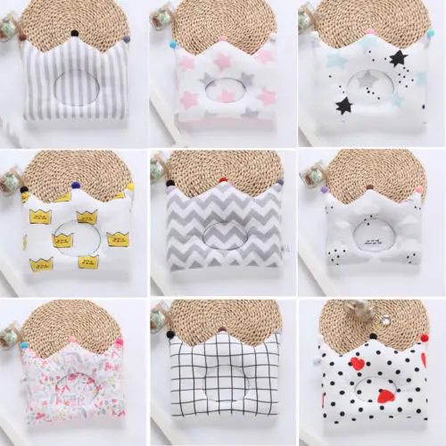 

Infant Baby Newborn Pillow Memory Foam Positioner Prevent Flat Head Anti Roll