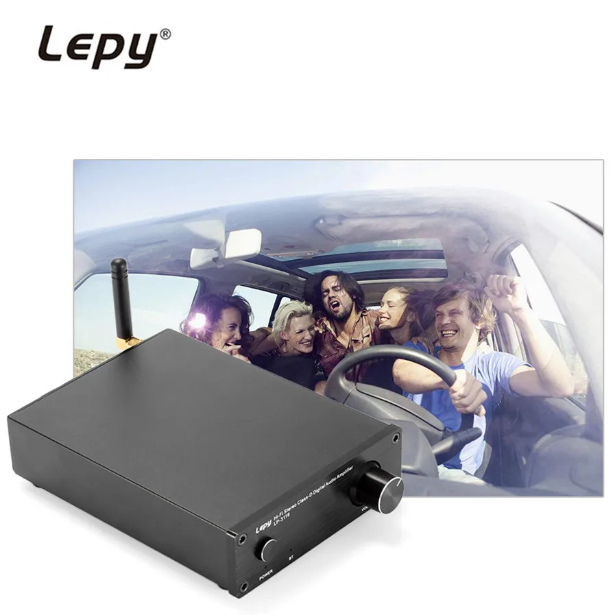 

Lepy LP - 3166 Bluetooth Car Amplifier 2-channel HiFi Digital Stereo Sound Audio Auto Amplifier Large Power Portable Speaker