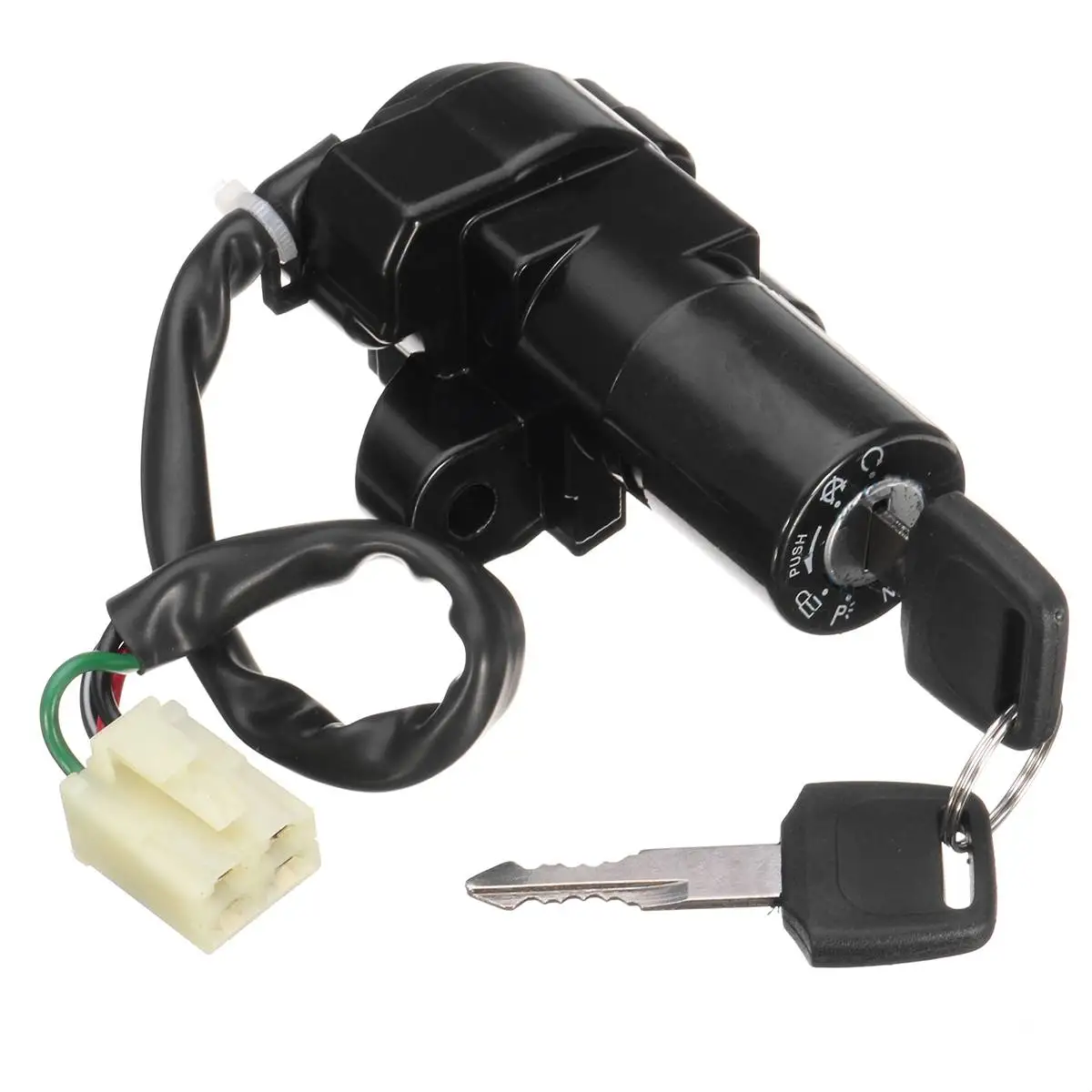 

Motorcycle Ignition Switch w/Keys For Suzuki GSF RF400 GSX600 750 900 1100 GSXR 750 1100 GS