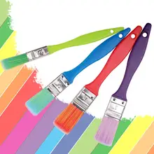 4pcs/set Colorful DIY Children Painting Brush Nylon Hair Brush Early Education Brush R20