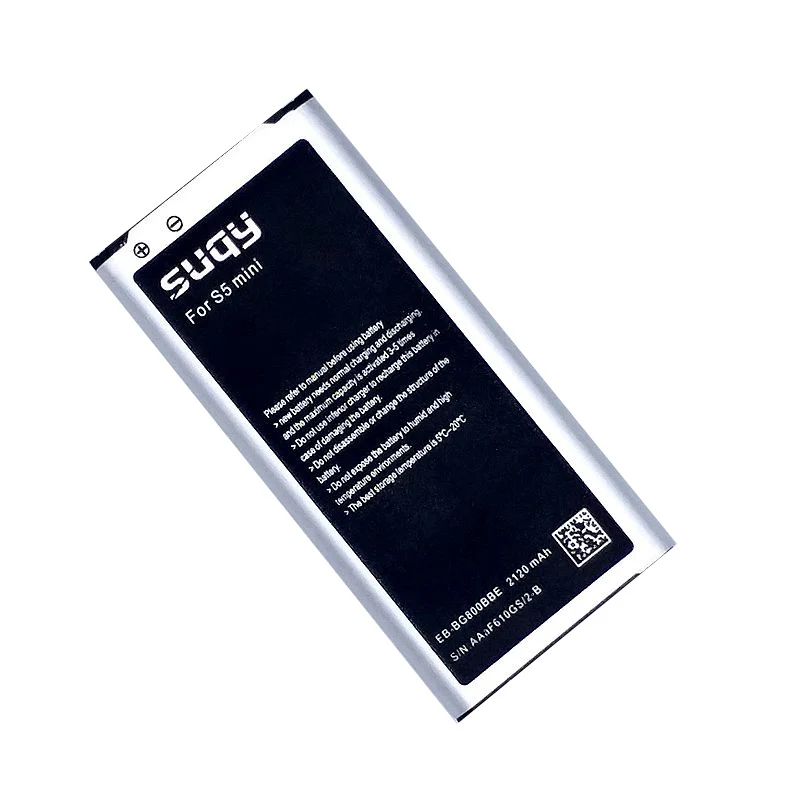 

EB-BG800BBE EB-BG800CBE Replacment Battery for Samsung Galaxy S5 Mini S5MINI SV Mini G800 no NFC Internal Batteries Accumulator