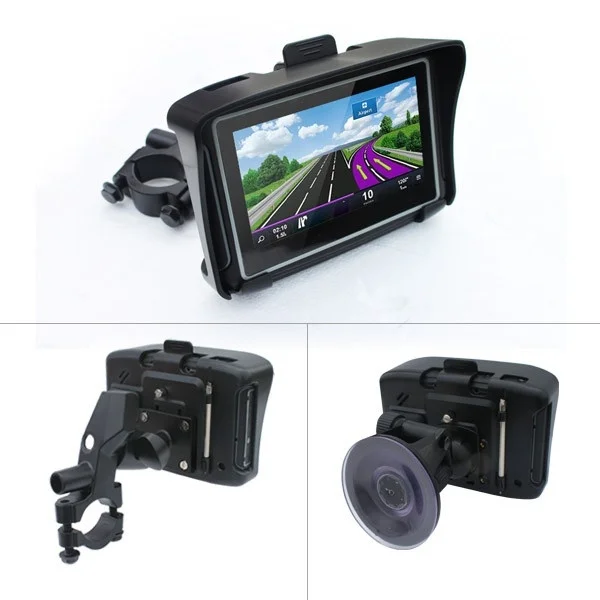 Ipx7 водонепроницаемый мотоцикл Gps 4 3 дюйма Навигация мотоцикл|GPS для мотоцикла| |
