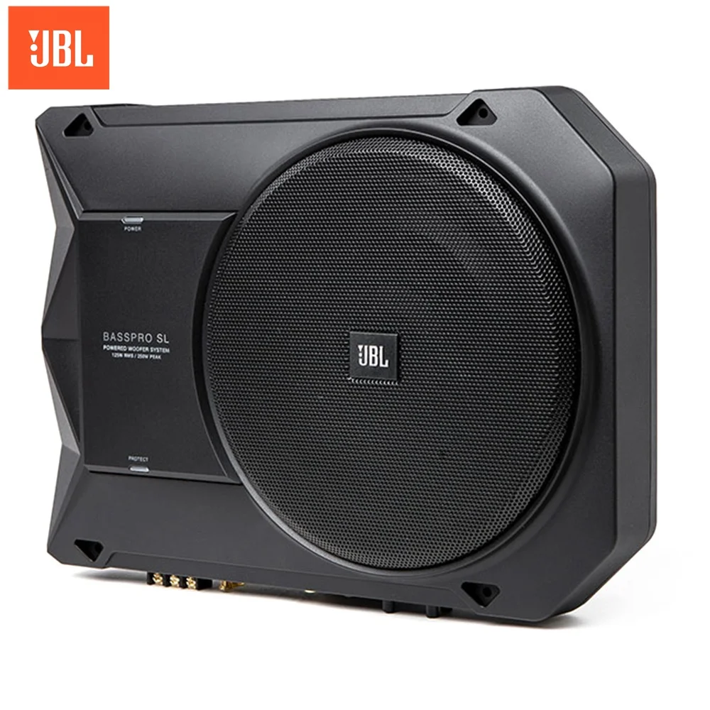 JBL Basspro SL 8 дюймов 125 Вт автомобильный активный динамик Авто Аудио ультра тонкий