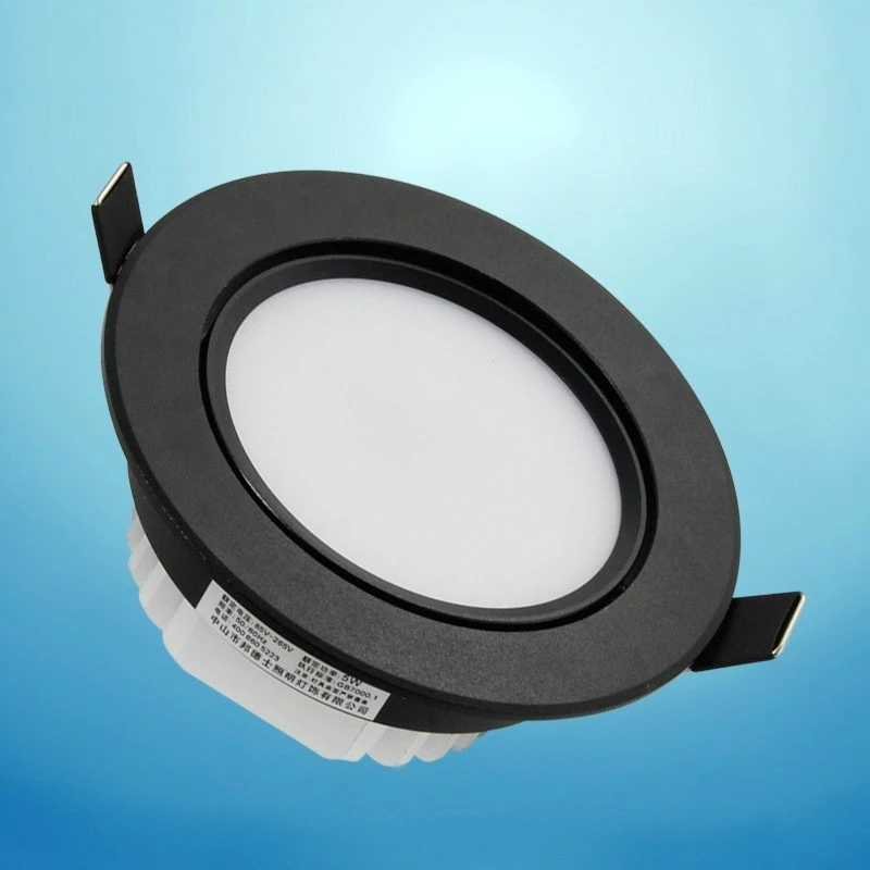 

DE.SOUL Dimmable Led Downlight Lamp 3w 5w 7W Led Spot 220V / 110V Ceiling Recessed Downlights Round Led Panel Light