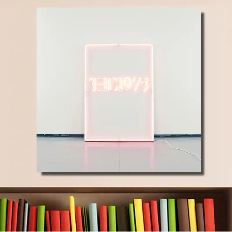 The 1975 I Like It When You Sleep For You Are So Beautiful Yet So Unaware Of It Album Cover Print On Canvas Home Decor No Frame Painting Calligraphy Aliexpress