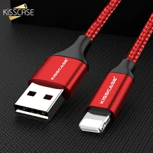 KISSCASE 3A кабель для быстрой зарядки Micro USB кабель для передачи данных type C USB C кабель из алюминиевого сплава TPE USB кабель для зарядки iPhone зарядное устройство