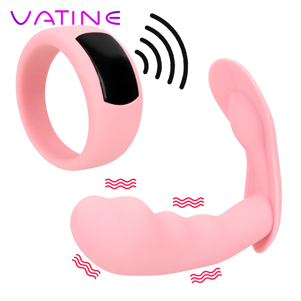 VATINE 10 Частота G-spot вибратор для женской мастурбации эротический для пары беспроводной пульт дистанционного управления носимый вибратор