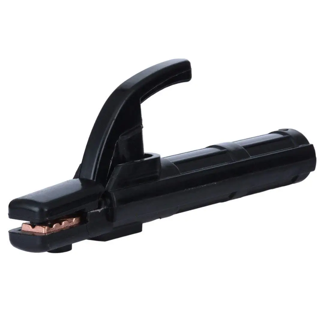 

300A Electrode Holder Stick Welder Rod Copper Welding Rod Stinger Non-slip Handle Clamp Tool Heat Resistant