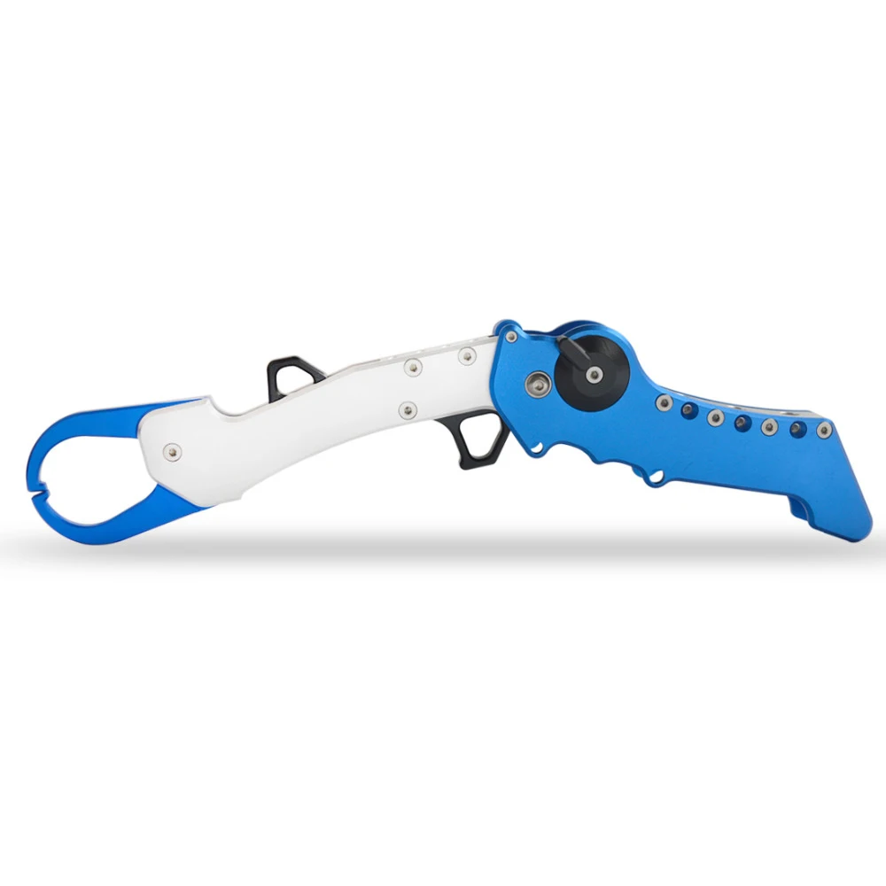 

Foldable Aluminum Fish Lip Grip Gripper 50kg/110lb Heavy Duty Saltwater Grabber Fishing Tools Accessories Carp Fishing Tackle