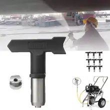 1 шт. черный безвоздушный распылитель наконечники распылитель краски сопла краски ing принадлежности для дома Graden электроинструменты