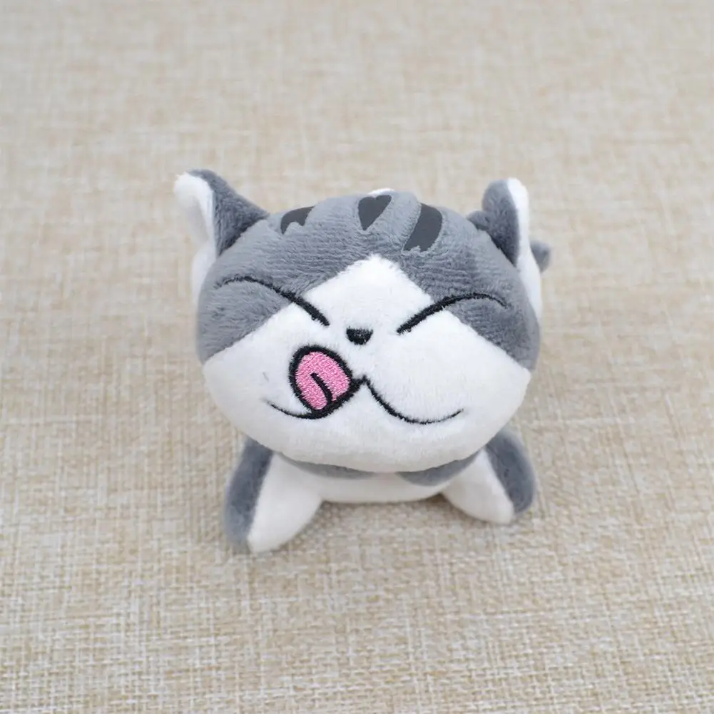 Kawaii серый сидя 9 см кошка плюшевые мягкие игрушки букет подарок мягкая плюшевая