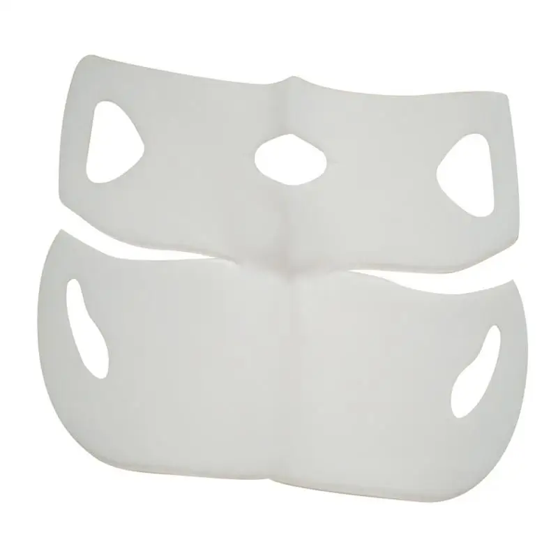 1 шт., 4D двойная V маска для лица, укрепляющая растяжение, бумага для похудения, для устранения отеков, подтягивающая, подтягивающая, тонкая маска, инструмент для ухода за лицом