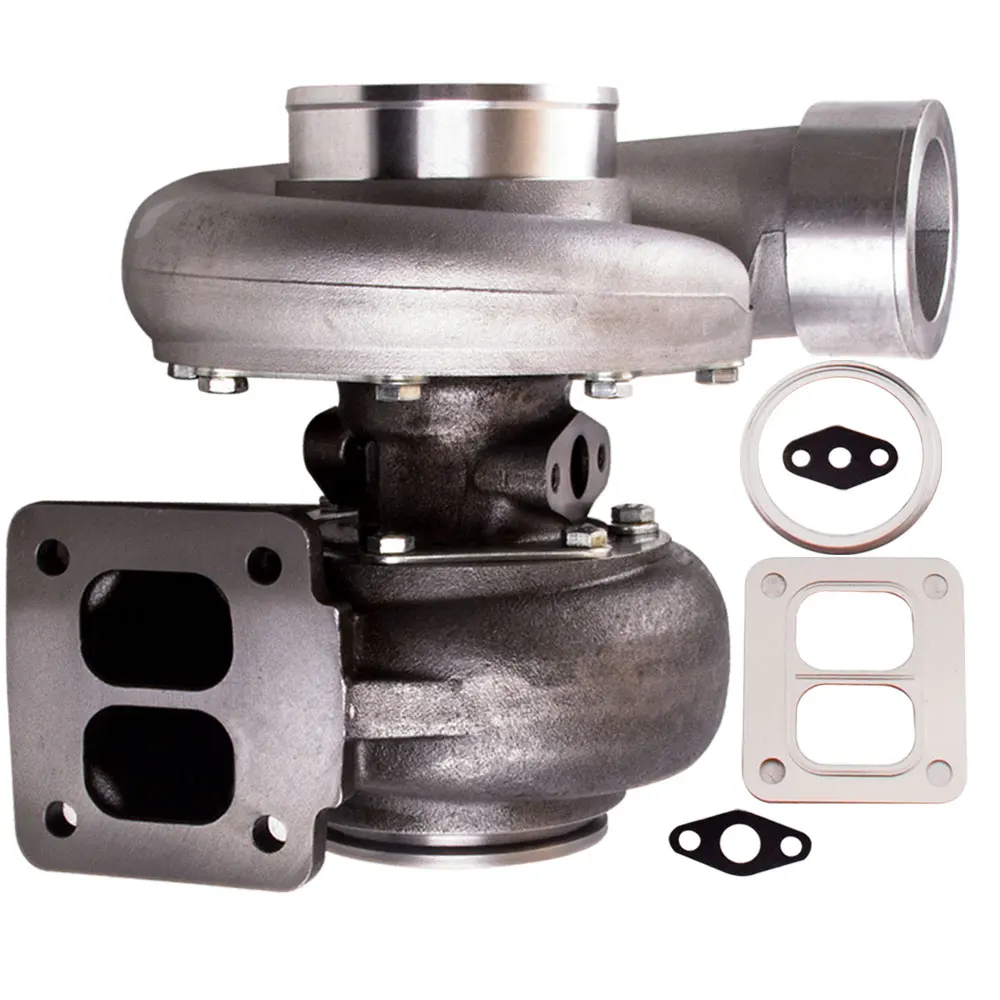 Турбокомпрессор GT45 подходит для T4 T66 Wet Float A/R. 66 1 05 A/R 98 мм огромный 600 + HPs Boost
