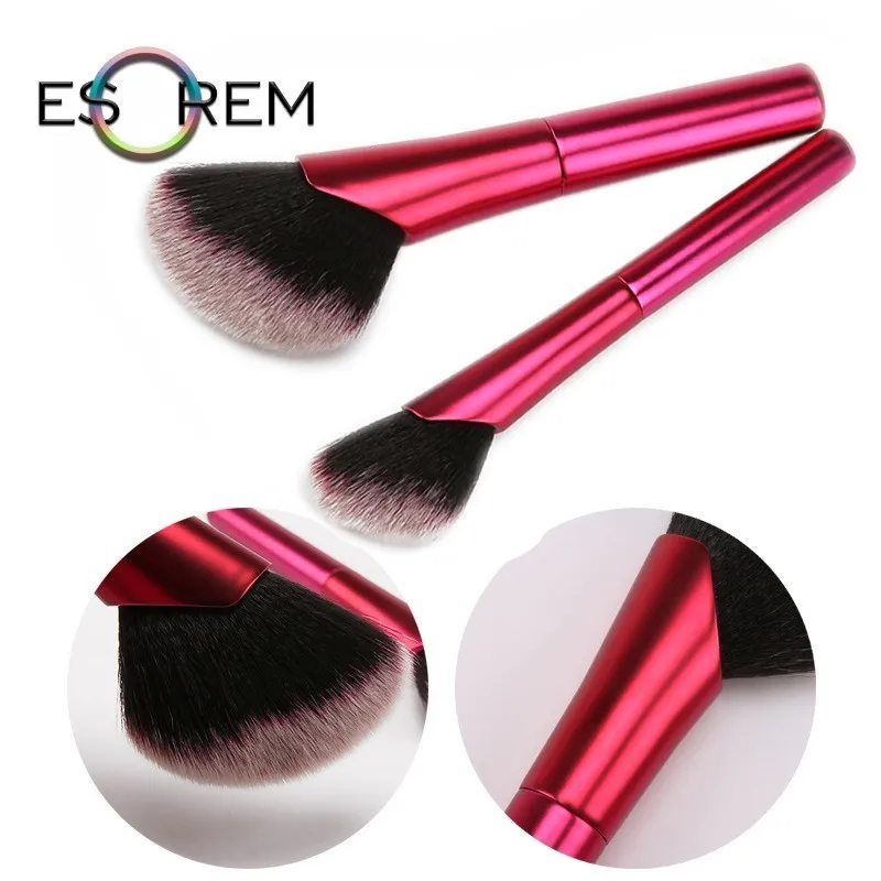 

ESOREM 1pc Blush Makeup Brush Fondation Powder Brushes Make Up Maquiagem Pennello Da Trucco Aluminum Tube Brochas Maquillaje 222