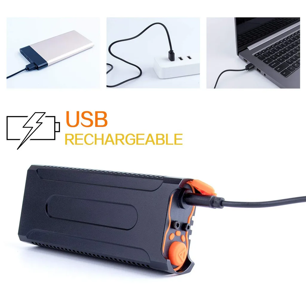 Best Bike Light LED Bicycle Light Set USB Rechargeable Bike Lights Bike Lamp  Hot Sale 4