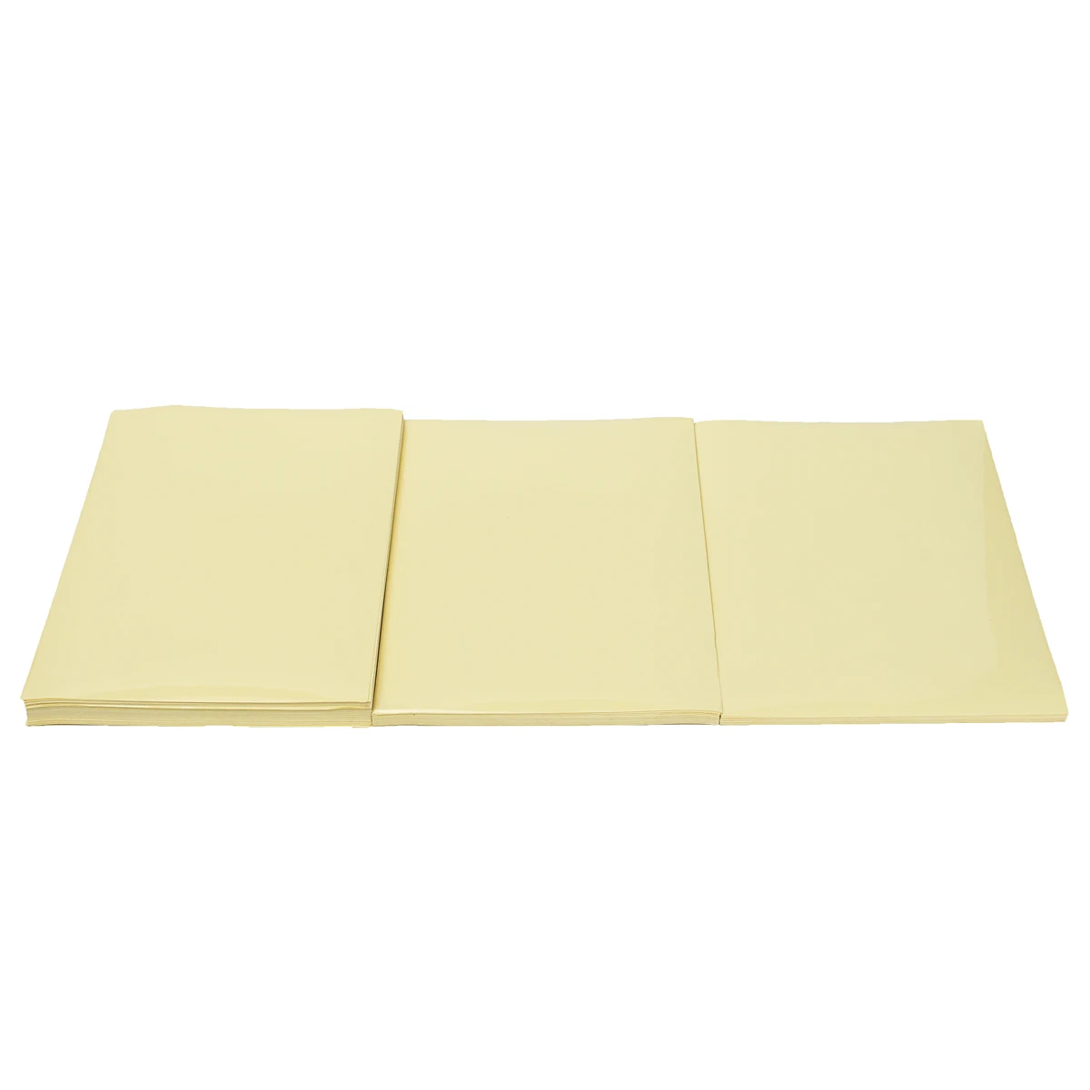 KICUTE 30/50/100Pcs A4 Clear Transparent Self Adhesive Laser Printing Sticker Paper Sheet For Laser Printing Paper Print sticker