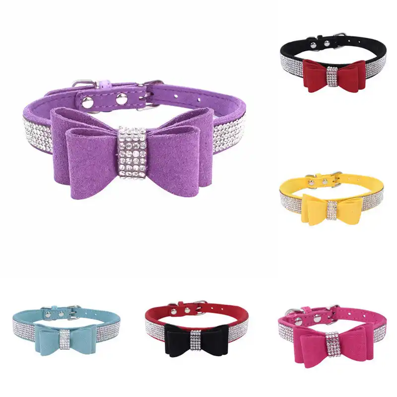 rhinestone dog collars