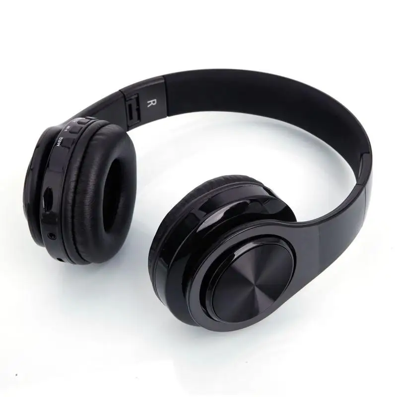 

Stereo Sport Bluetooth Headset Black Fold Wireless Head Wear Type Bluetooth V3.0 EDR Private Clear Hi-fi Sound Handsfree Headset