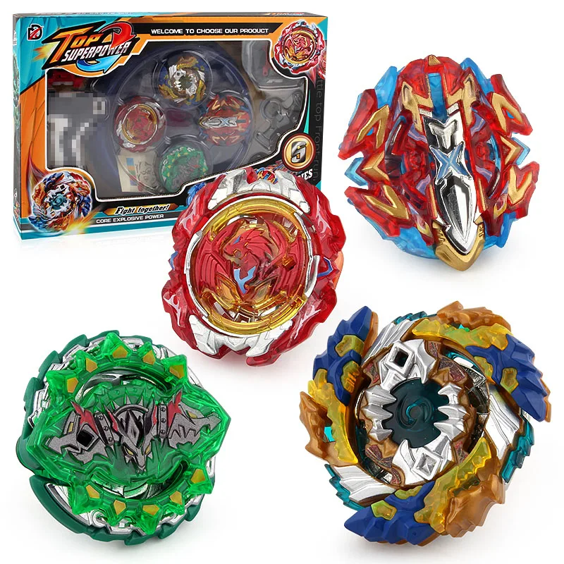 

Hot 4pcs/set Arena Beyblade Spinning Top Metal Fight Metal Fusion Stadium Children Gifts Classic Toy For Child