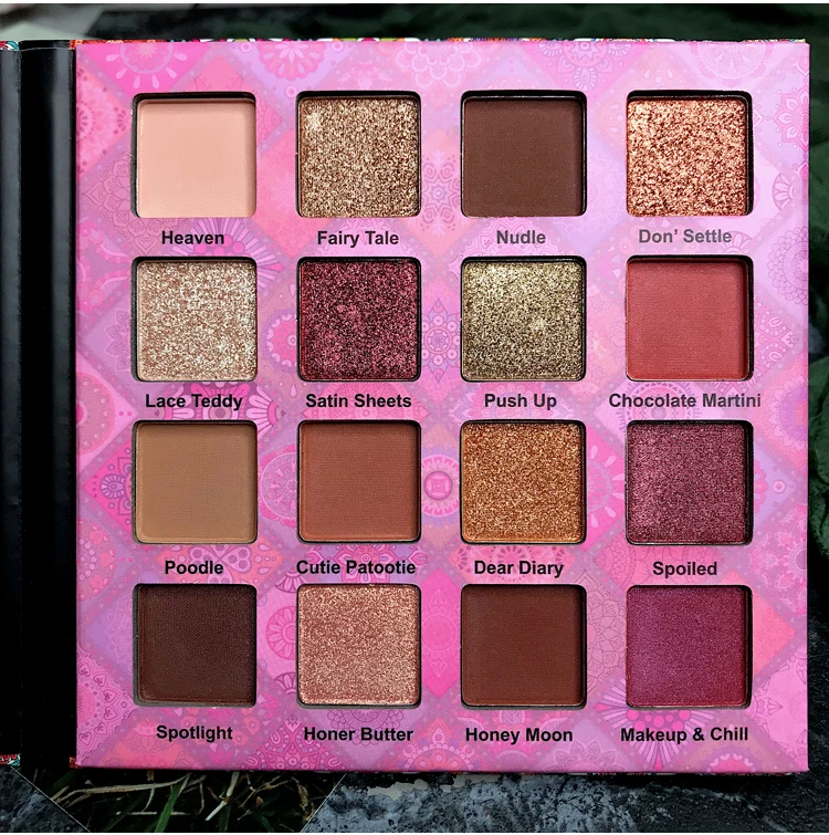 Febble 16 Matte Shimmer Smooth Beautiful Nude eye shadow Palette, Velvet Texture Blendable Eyeshadow Febble 16 Matte Shimmer Smooth Beautiful Nude eye shadow Palette, Velvet Texture Blendable Eyeshadow