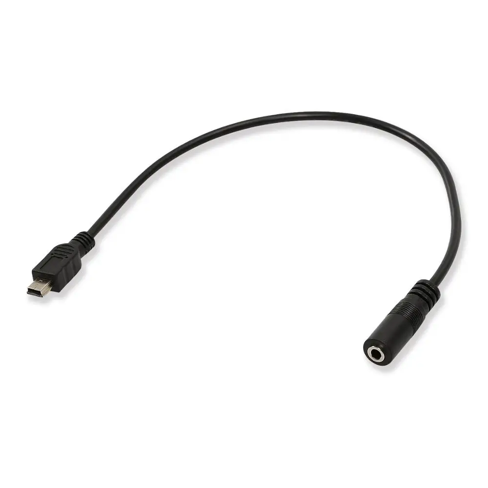 Electop 30 см мини USB к разъему 3 5 мм кабель Pin адаптер разъем Мама папа|Кабели передачи