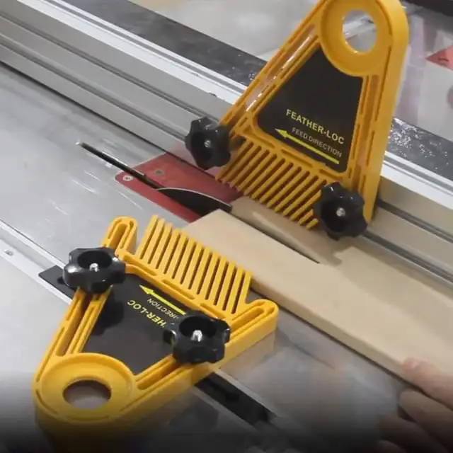 Double Featherboard For Trimmer Router Table Saw Fence Woodworking