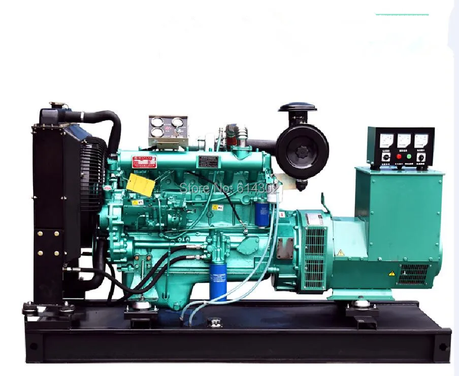 

China supplier weifang Ricardo 100kw/125kva diesel generator with brushless alternator and base fuel tank with factory price