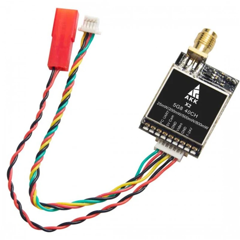 АКК X2 SMA/X2P SMA/MMCX 25 МВт/200 мВт/500 МВт/800 МВт 5,8 ГГц 37CH FPV передатчик& Смарт аудио OSD Мини режим для модели RC запасные части