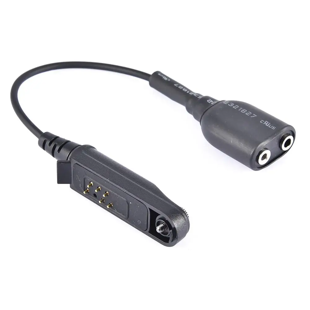 Иди и болтай Walkie Talkie “иди и аудио кабель-адаптер для Baofeng BF-9700 A-58 UV-XR UV-5S GT-3WP UV-9R плюс для K Интерфейс 2Pin UV-5R гарнитура Порты и разъёмы
