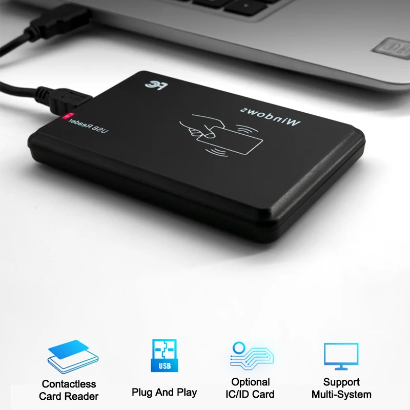 

Eseye 13.56Mhz RFID Reader 14443A Proximity Smart IC Card RFID USB Sensor Reader No Drive Issuing Device RFID Card Reader