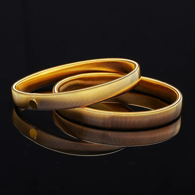 

Creative 2pcs Scalable Round Spring Arm Bands BarTender Armband Sleeve Non-slip Armband Bartender Bar Party Sign Decor 3 Color