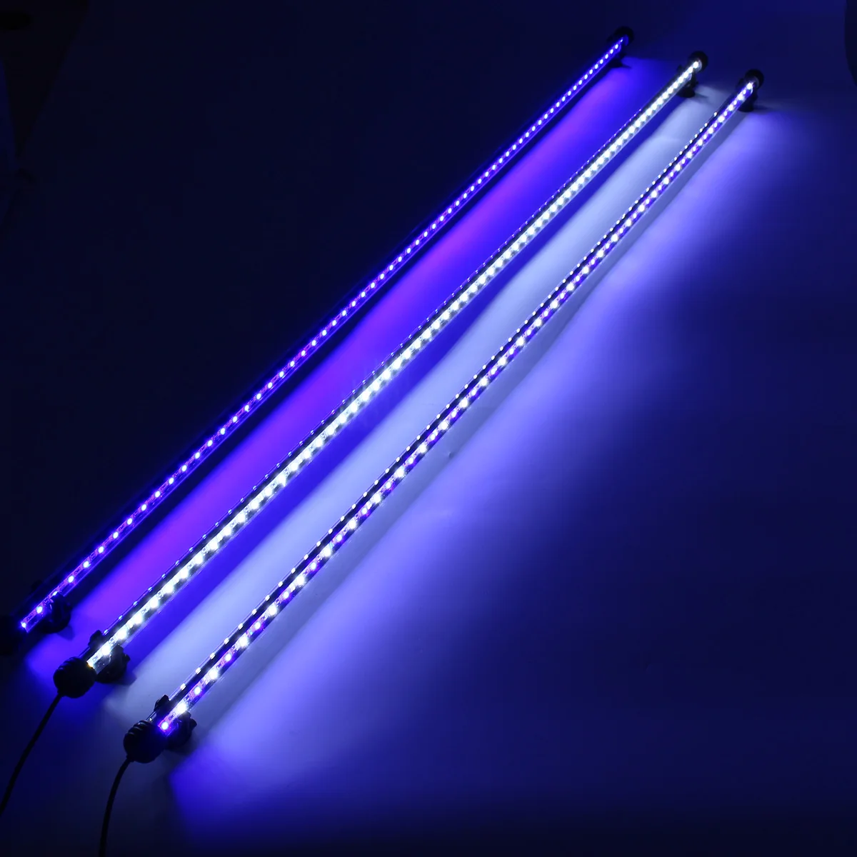 112CM Waterproof LED Aquarium Lights Fish Tank Light Bar Blue/White