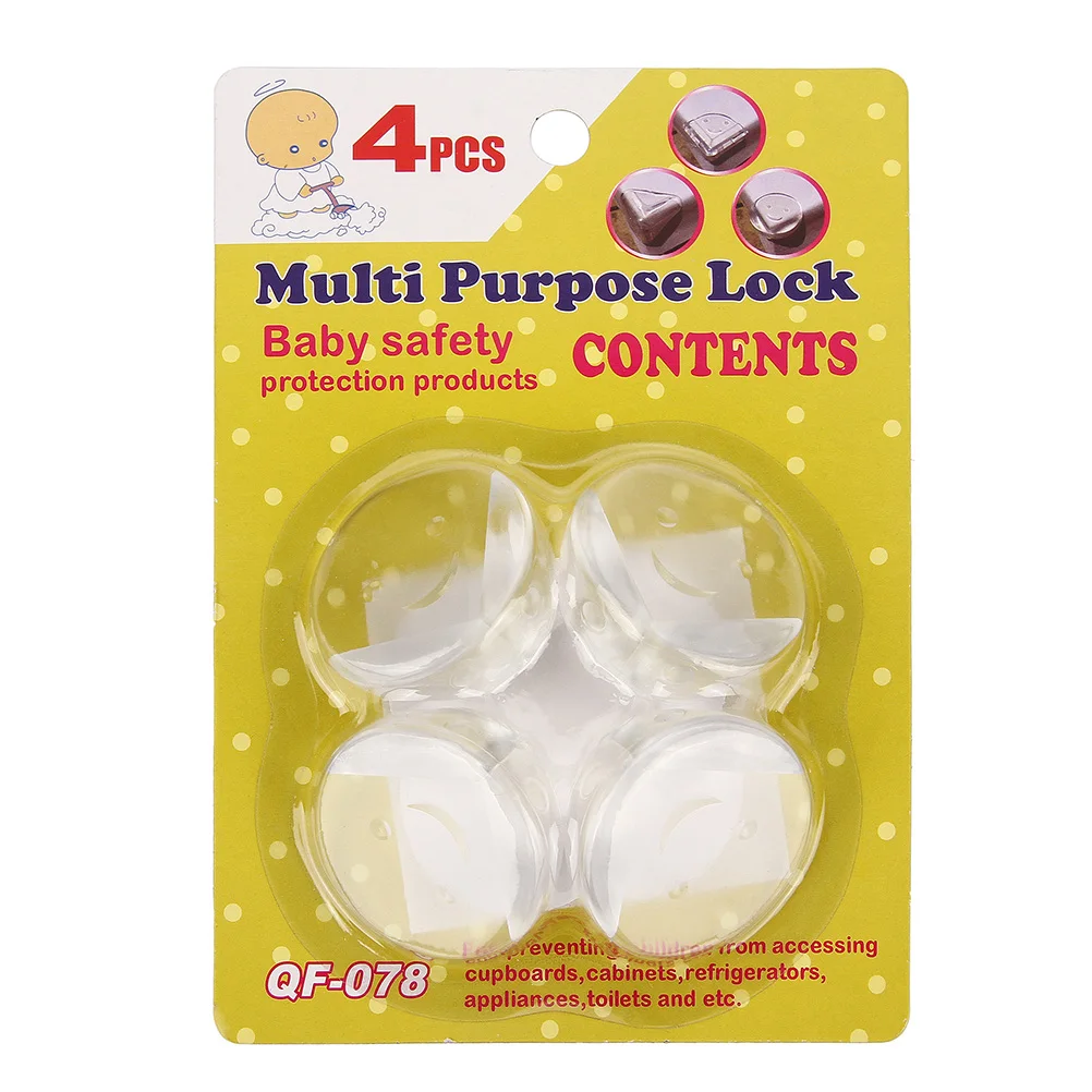

4Pcs Child Baby PVC Edge Corners Safety Protector Table Corner Protection Children Anticollision Guards Cover For Kids