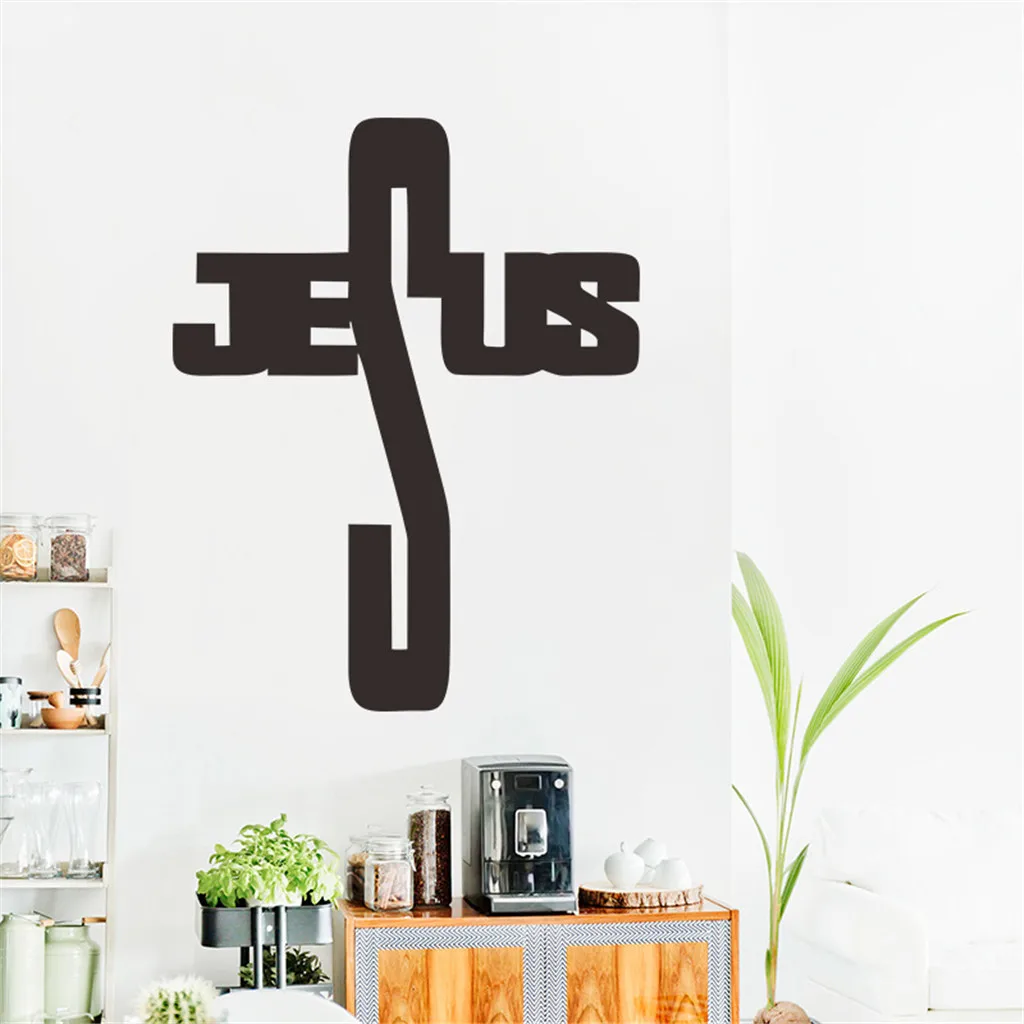 

Christian Wall Stickers Mobile Wall Affixed Decorative Wall Window Decoration Living Room Bedroom Decor Stickers Removable Hot