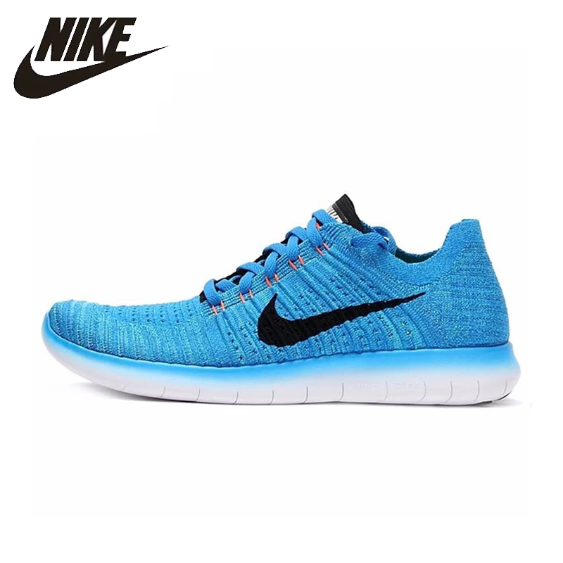 

Nike New Arrival Original FREE RN FLYKNIT Men's Breathable Running Shoes Comfortable Outdoor Cushioning Sneakers #831069-401