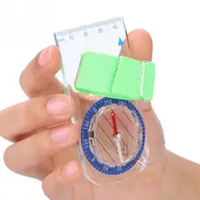 Портативный карманный компас портативный ударопрочный компас линейка позиционирование на открытом воздухе кемпинга для чрезвычайных ситуаций в походах Campass