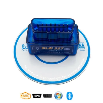 

Bluetooth New OBDII Torque Mini ELM 327 Car Diagnostic Auto Scanner Code Reader