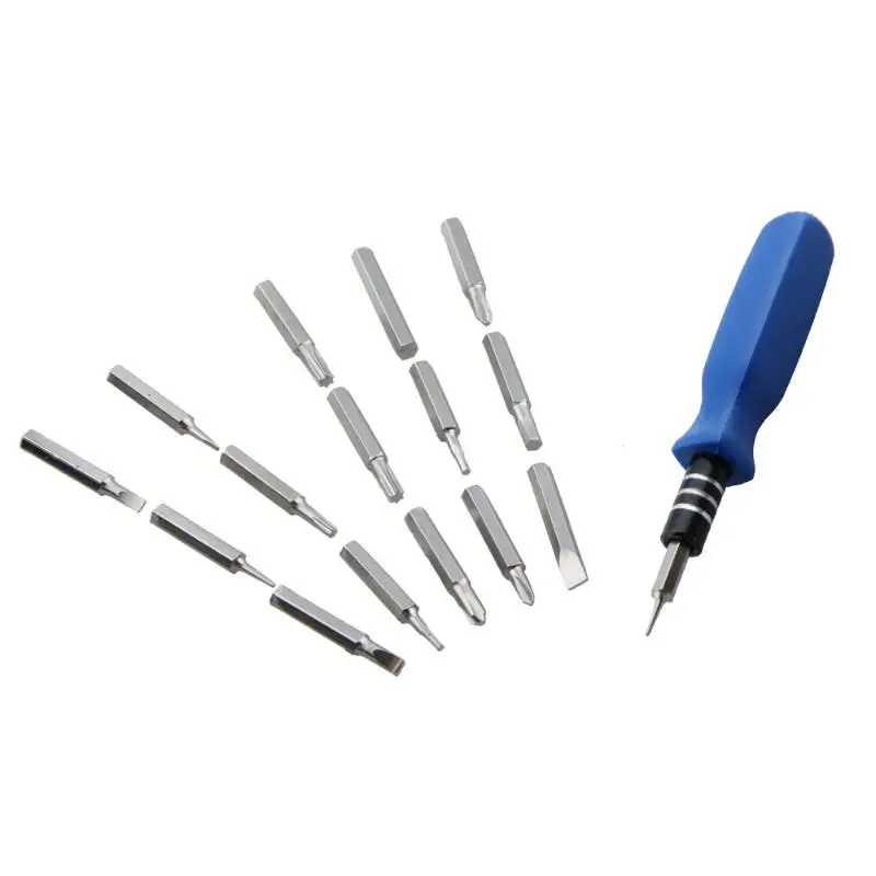 

16 in 1 Precision Torx Cross Screwdriver Set Kit Repair Reparation Tools for Mobile Phone Pad