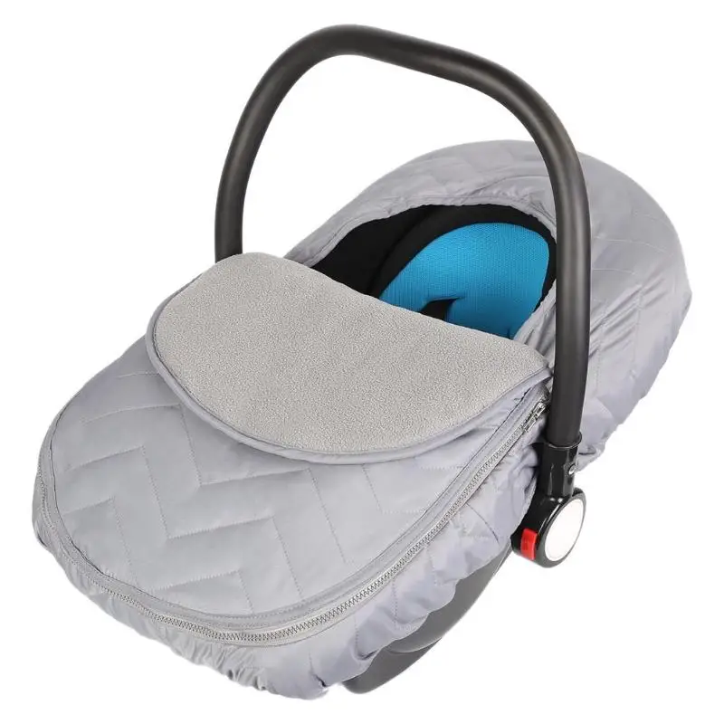 

Stroller accessories winter velvet cover car seat blanket infant safety basket cart cradle windproof warm cap Baby outdoor cover