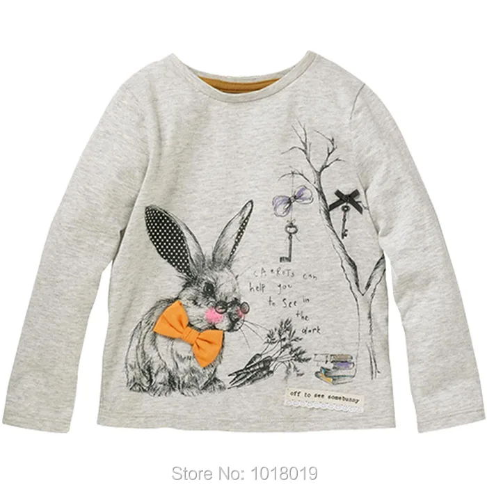

New 2019 Baby Girls t shirt Brand Quality 100% Cotton Baby Girl Clothes Kids t-shirt Long Sleeve Children Clothing Underwear Tee