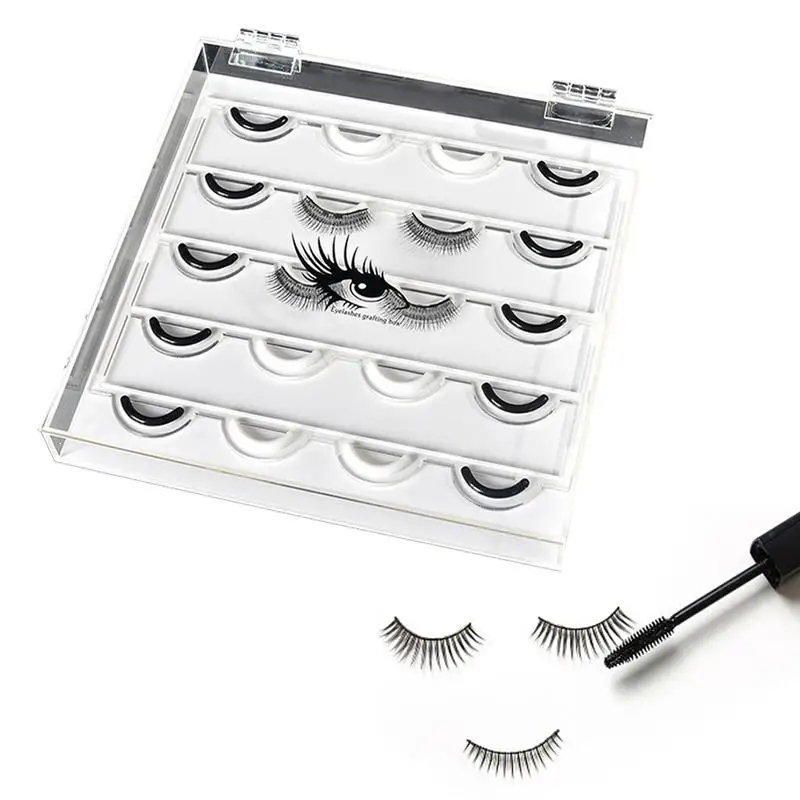 False Eyelash Extension Display Box Acrylic Lashes Storage Box Makeup