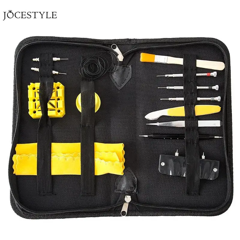

33pcs Watch Repair Tools Kit Watch Opener Screwdriver with Waterproof Ring Watch Repair Tool Kit Watchmaker Tools