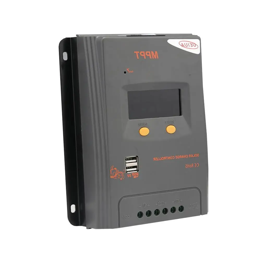 

20A CPK-2420 MPPT LCD Solar Panel Charge USB Controller Battery Regulator with Real-time Energy Statistics Function