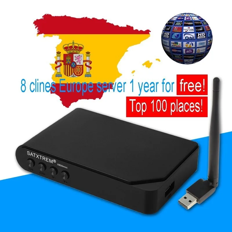 

Satxtrem X800 Mini Dvb-s2 Satellite Tv Receiver Digita Satellite Decoder Full 1080p Dvb-s Tv Tuner Support Cccam Newcam