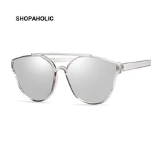 Новые винтажные Серебристые солнцезащитные очки кошачий глаз, женские модные брендовые дизайнерские зеркальные солнцезащитные очки Cateye для женщин, UV400